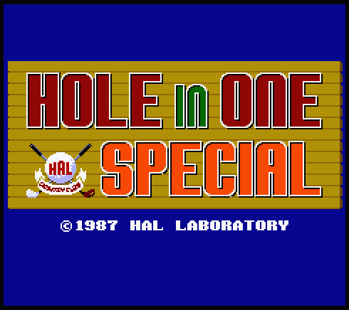 Hole In One Special